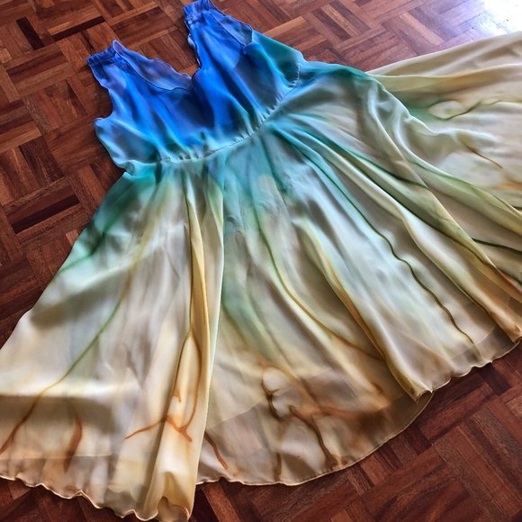 Hand-Painted Dress (Dance Costume!) - Picture 1 of 7